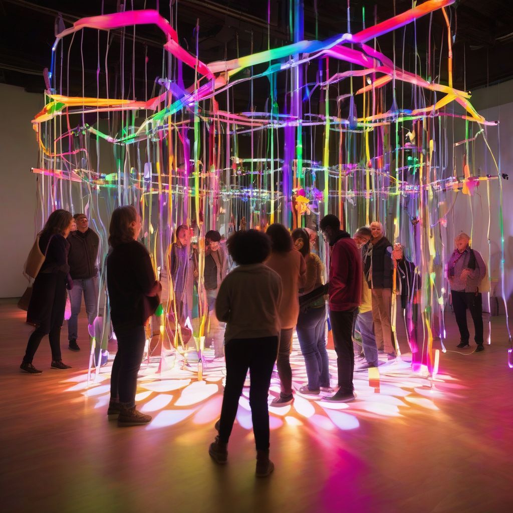 Interactive Art Installation Promoting Wellness