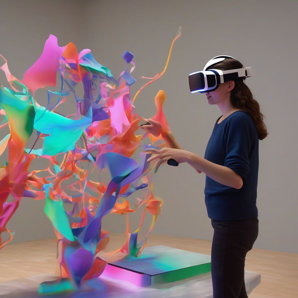 Interactive Art in Virtual Reality